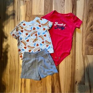 4th of  July Bundle 18 months